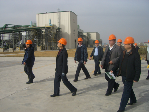 國家農(nóng)業(yè)部、財(cái)政部以及甘肅省農(nóng)業(yè)廳、財(cái)政廳等領(lǐng)導(dǎo)到公司考察調(diào)研