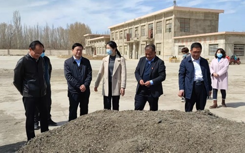 黨委書記、董事長劉興斌到金塔縣調研